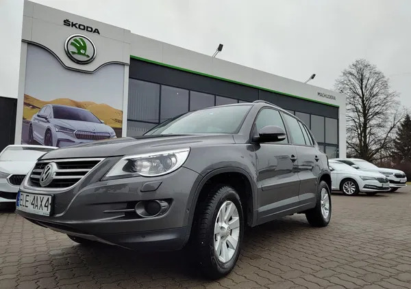 samochody osobowe Volkswagen Tiguan cena 39900 przebieg: 192500, rok produkcji 2010 z Lubień Kujawski